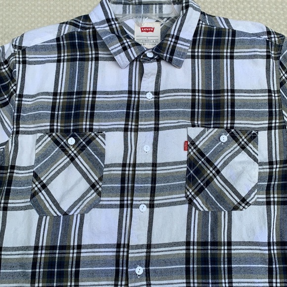 Levi’s Plaid Button-down Shirt, L - Picture 6 of 9